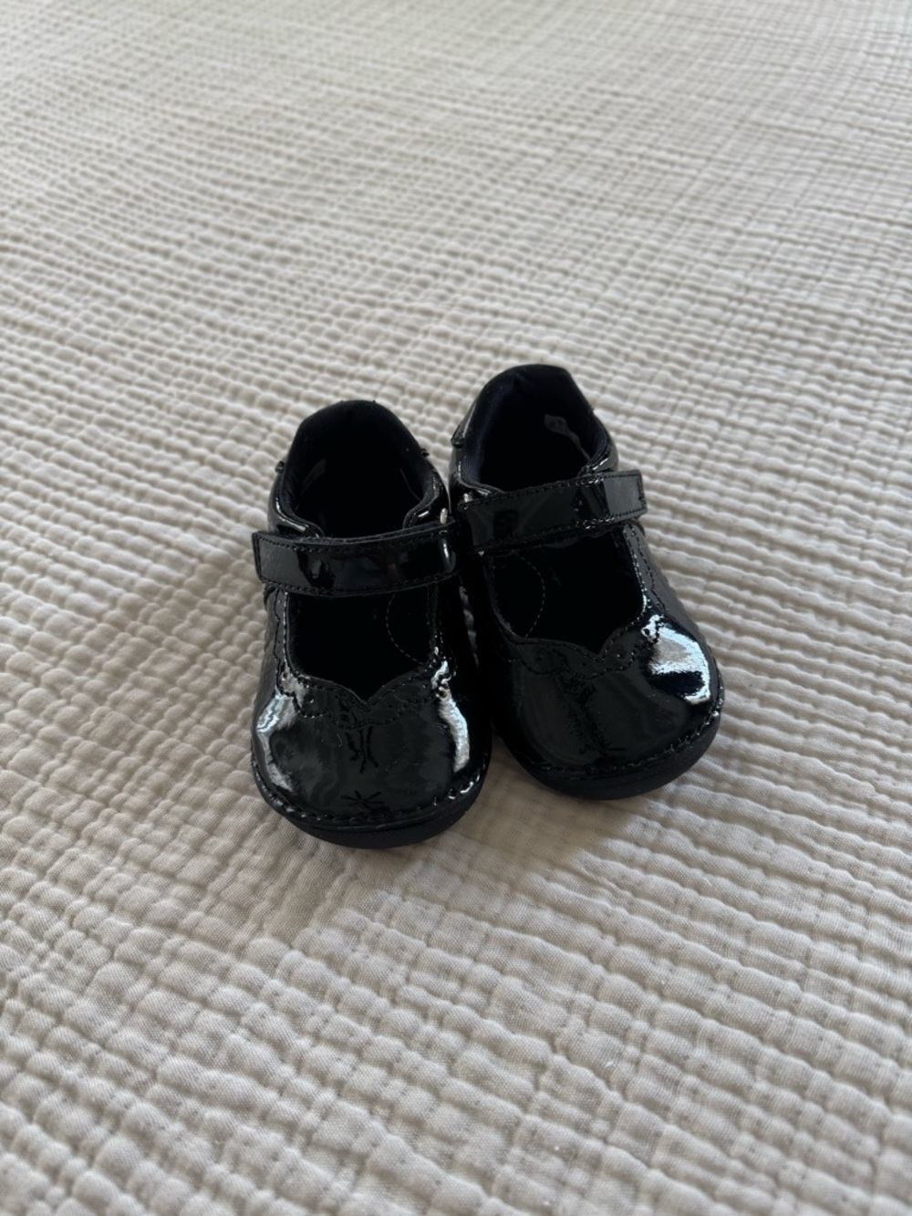 Stride Rite Black Patent Mary Jane Dress Shoes